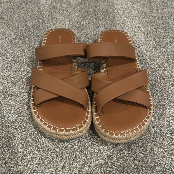 American eagle criss cross slip on platform sandal - Picture 1 of 2